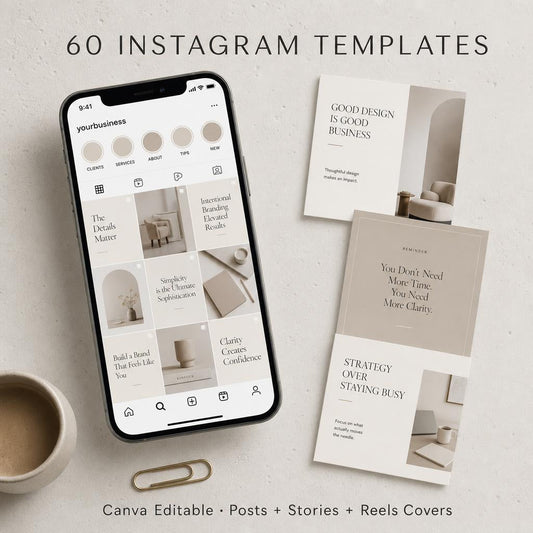 EDIT Social Instagram template pack
